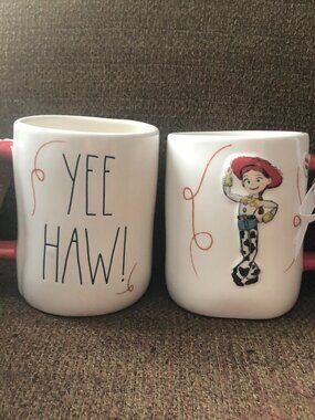 NWT Rae Dunn Disney Toy Story Jessie "Yee Haw" Mug